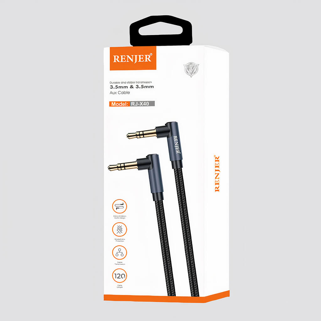کابل AUX رنجر RENJER RJ-X40 120CM