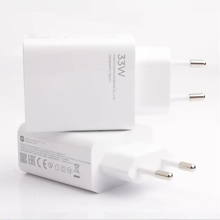 آداپتور 33 وات شیائومی | دو پین EU | نسخه اورجینال