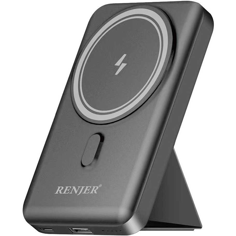 پاوربانک فست شارژ رنجر وایرلس 10000 Renjer RJ-W1 22.5W MAGSAFE